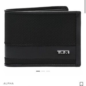Never used - TUMI Alpha double Billfold wallet